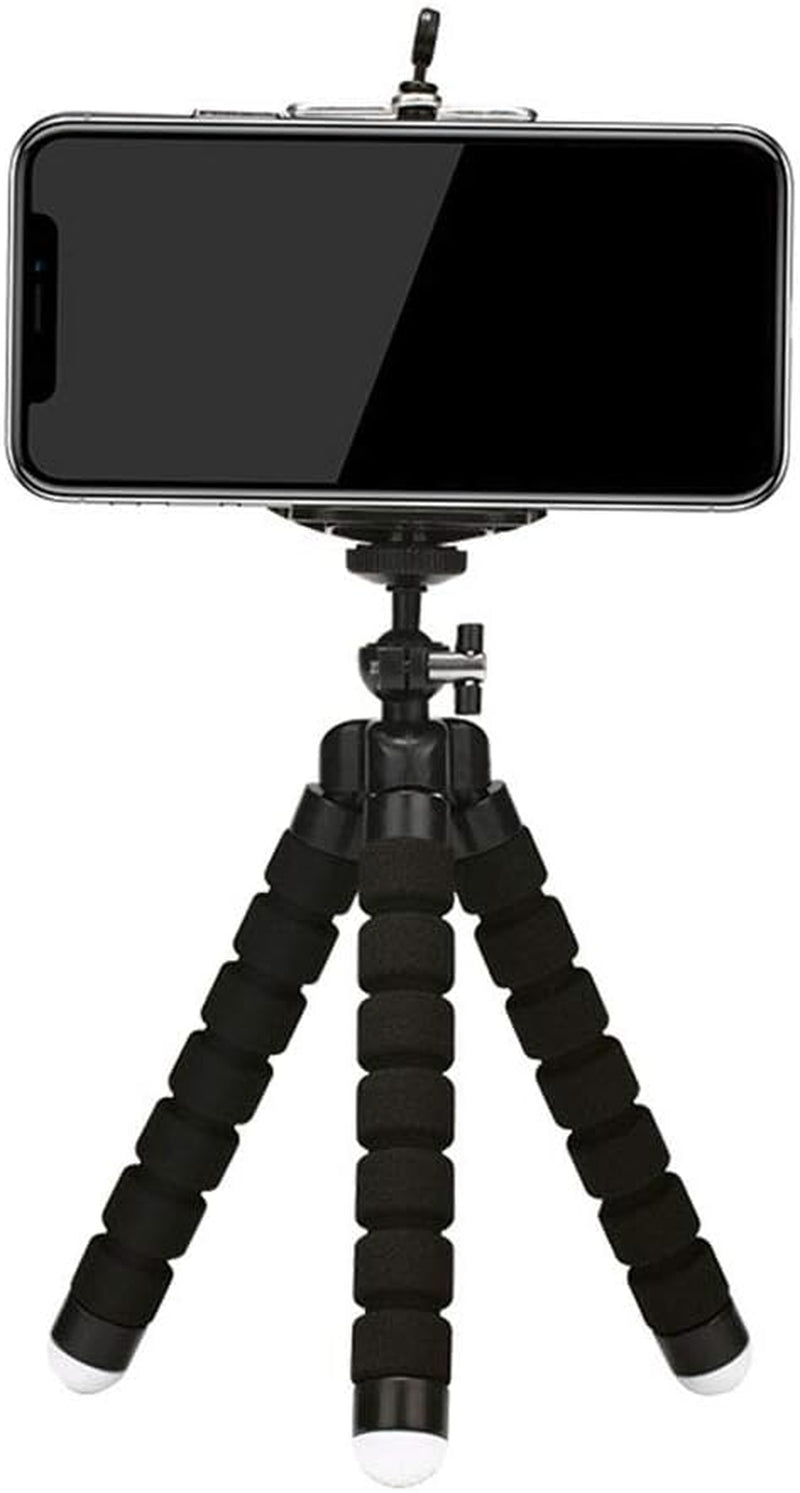 Mini Tabletop & Travel Tripods for Smartphone Phone Camera with Phone Mount 55Mm-85Mm Lightweight Cellphone Stand