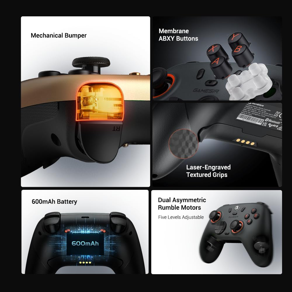 Nova Lite 2 Wireless PC Controller,Hall Effect Sticks & Triggers