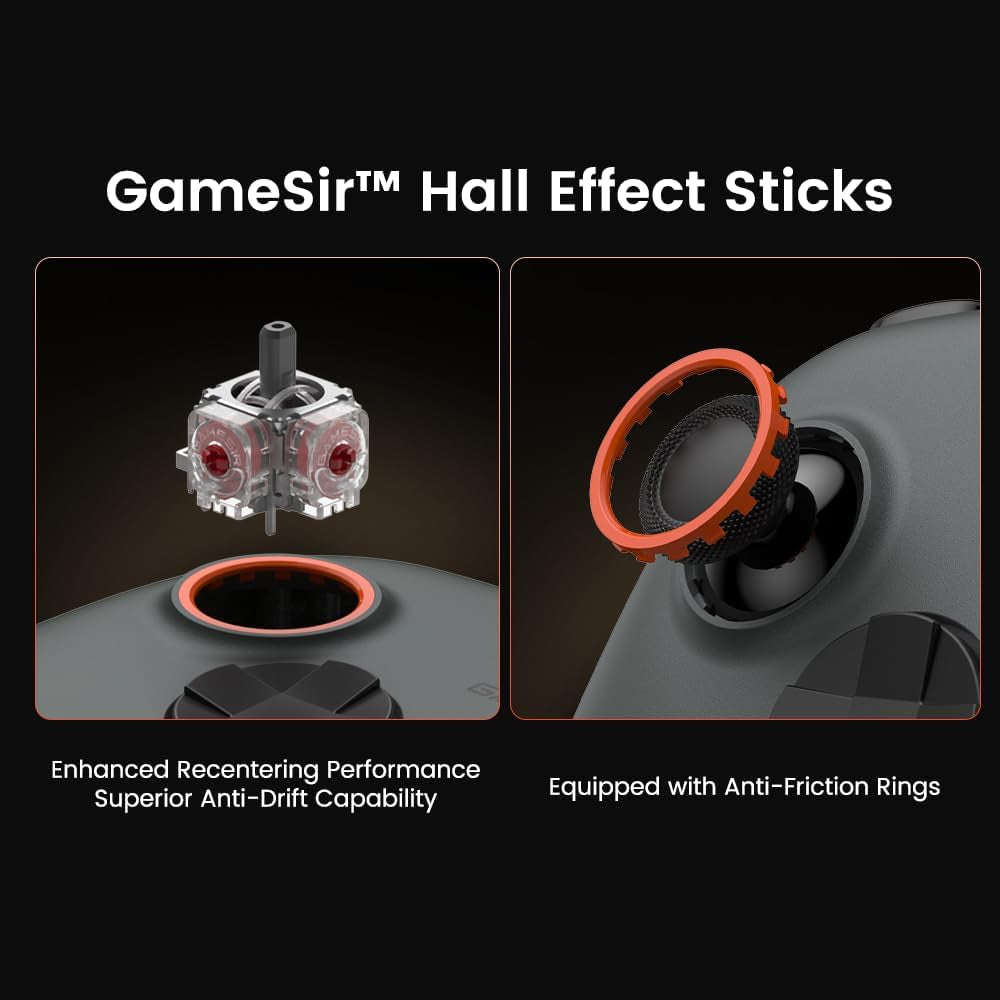 Nova Lite 2 Wireless PC Controller,Hall Effect Sticks & Triggers