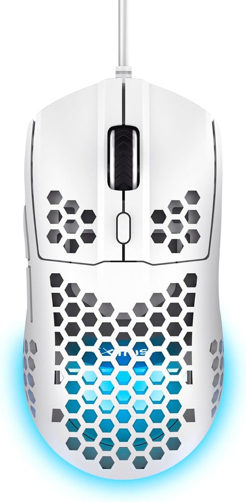 Helox USB White Gaming Mouse Superlight 65G